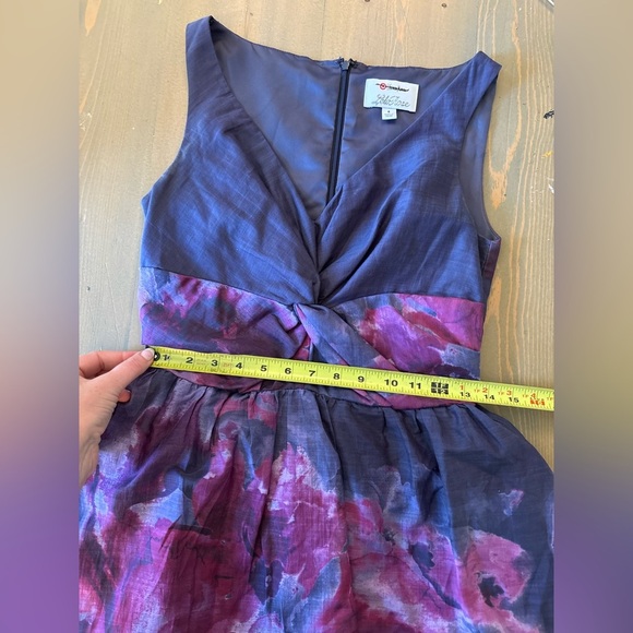 Lela Rose Elegant Purple and Black Women's Dress Size 6 - Picture 2 of 8